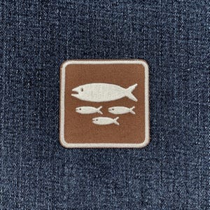 Fish Hatchery Patch - Embroidered Wildlife Conservation Sign Badge 2" (Iron On)