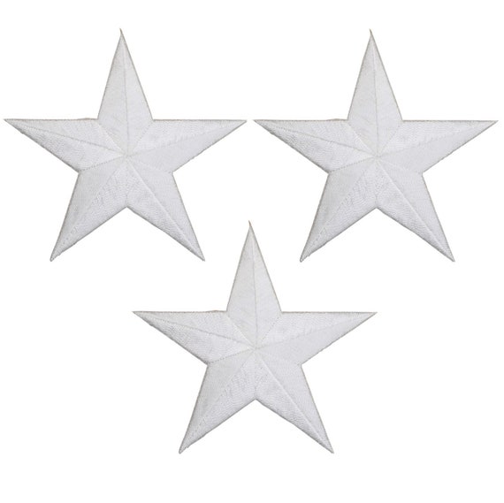 STAR PATCH WHITE LARGE STAR PATCH WHITE LARGE