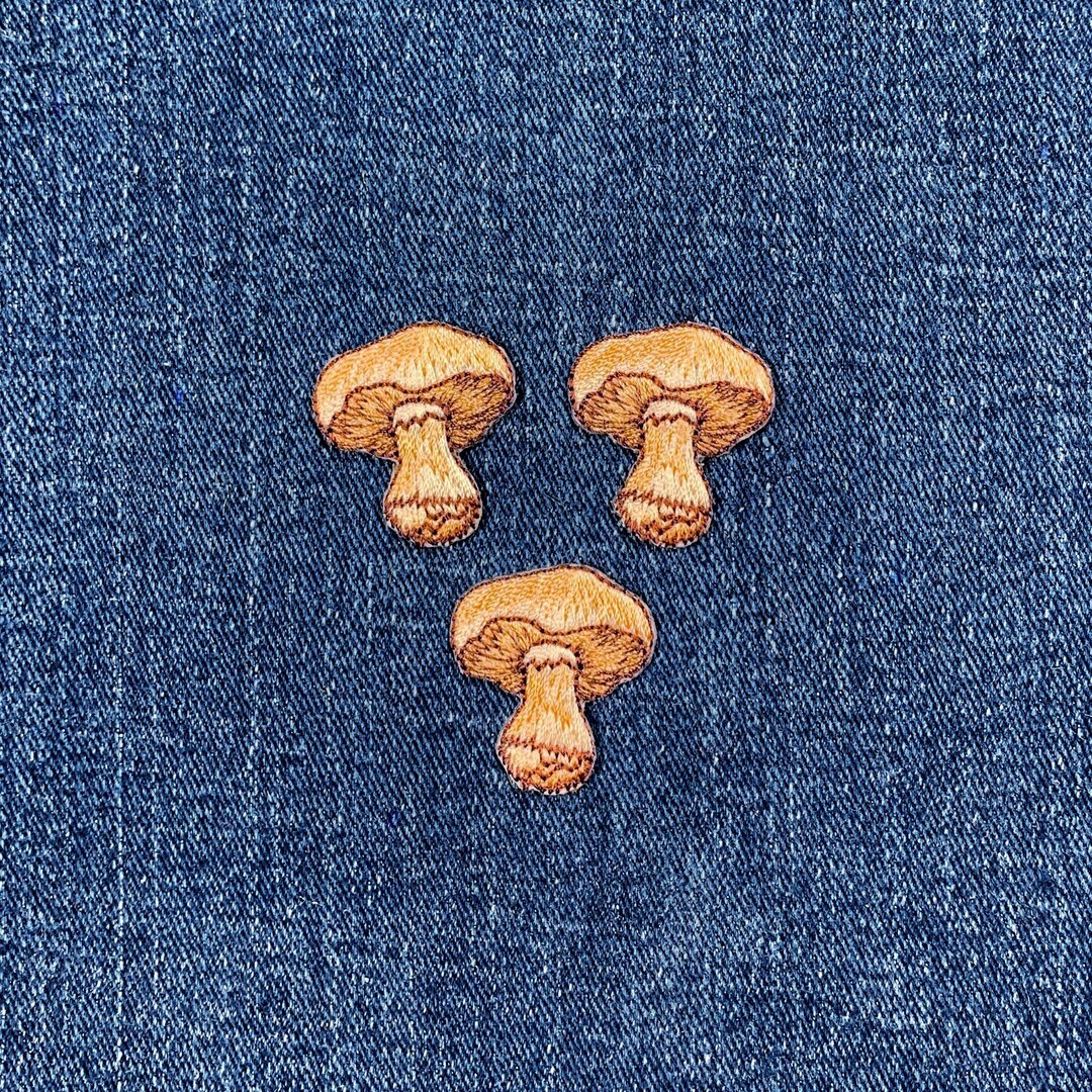 Mushroom Patch by Allison Cole – Badge Bomb