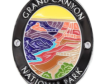Grand Canyon Walking Stick Medallion - National Park Arizona Hiking Collectors Badge