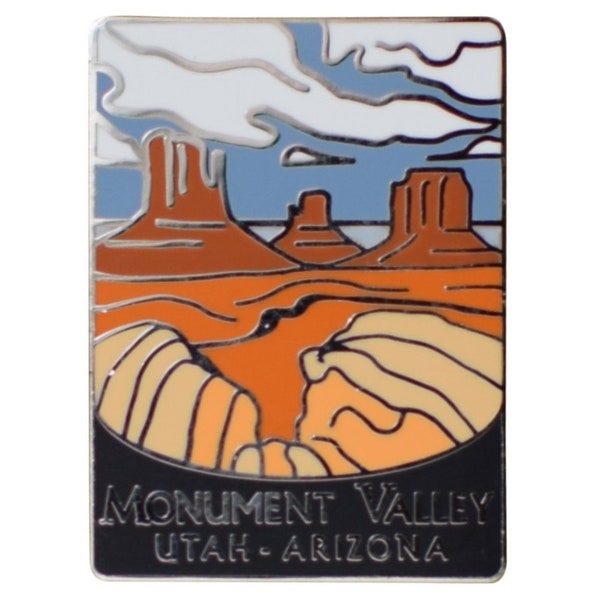 Monument Valley Pin - Utah Arizona Colorado Plateau Navajo Souvenir