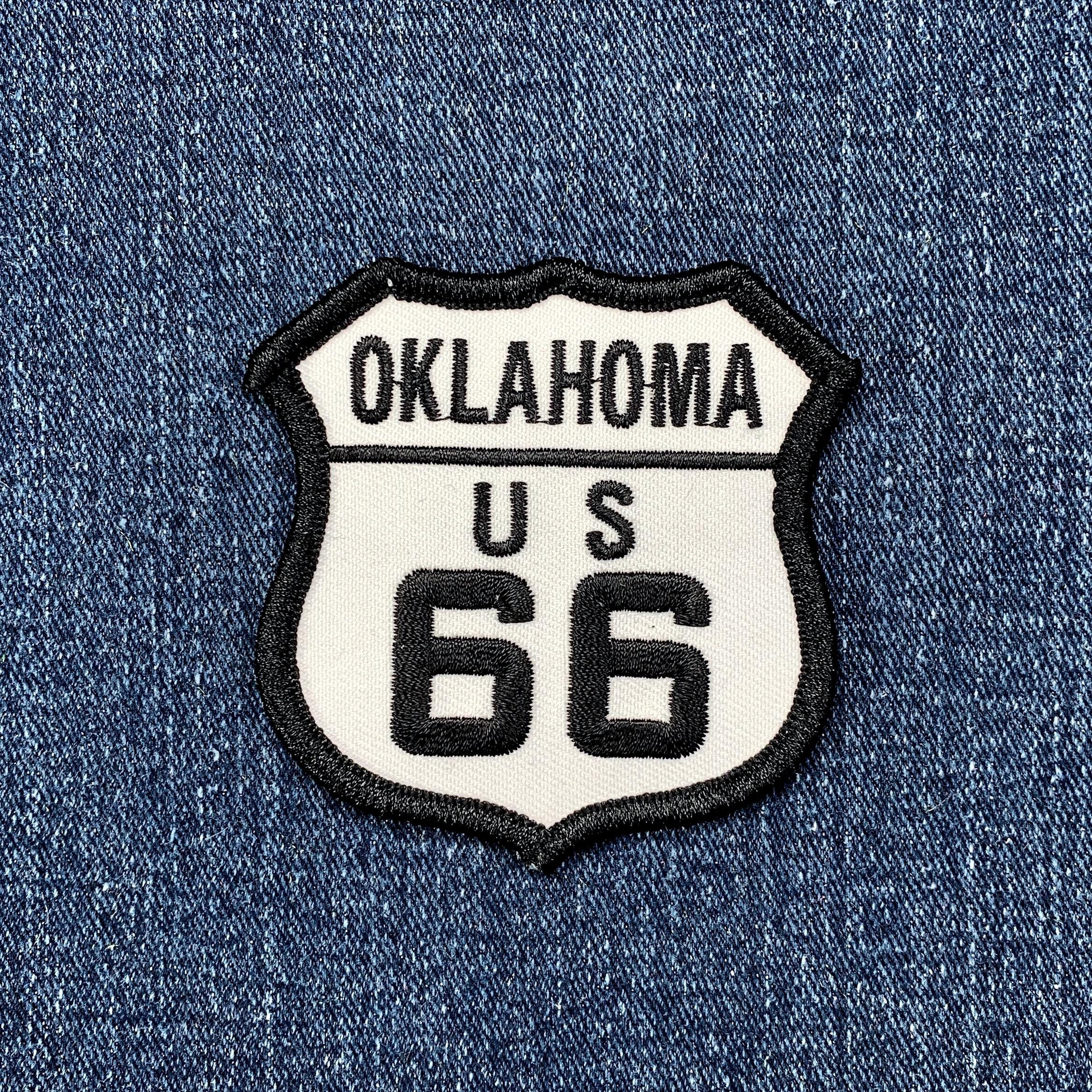 Order 66 Patch Oklahoma Route 66 Patch - Embroidered Tulsa OK Badge 2.5