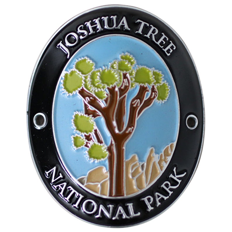 Joshua Tree National Park Walking Stick Medallion California, Traveler Series image 1