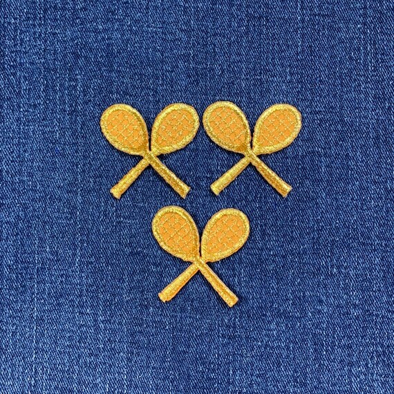 Écusson Tennis Vintage à Coudre - C'est Ma Raquette - Insigne Sport Brodé - NEUF
