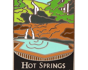 Hot Springs National Park Pin - Arkansas Souvenir, Official Traveler Series