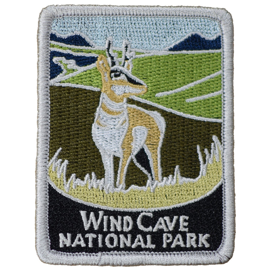 Wind Cave National Park Patch Embroidered South Dakota Hiking Souvenir ...