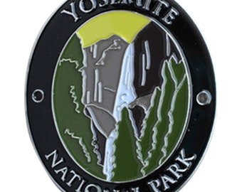 Yosemite National Park Walking Stick Medallion - California, Traveler Series