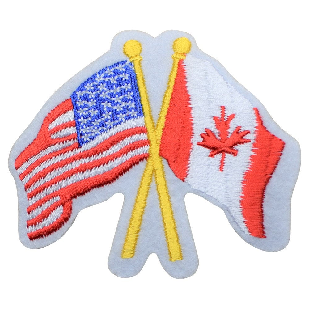 American Flag Patch 60 or 86mm, USA Flag Badge, Flag Applique, DIY