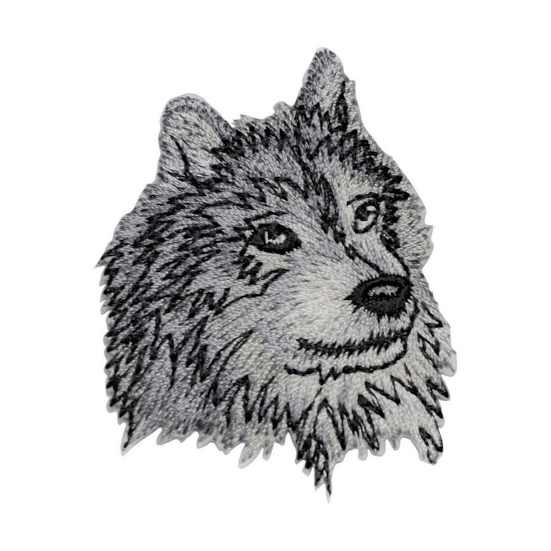 Iron on Wolf Coyote Applique Patch
