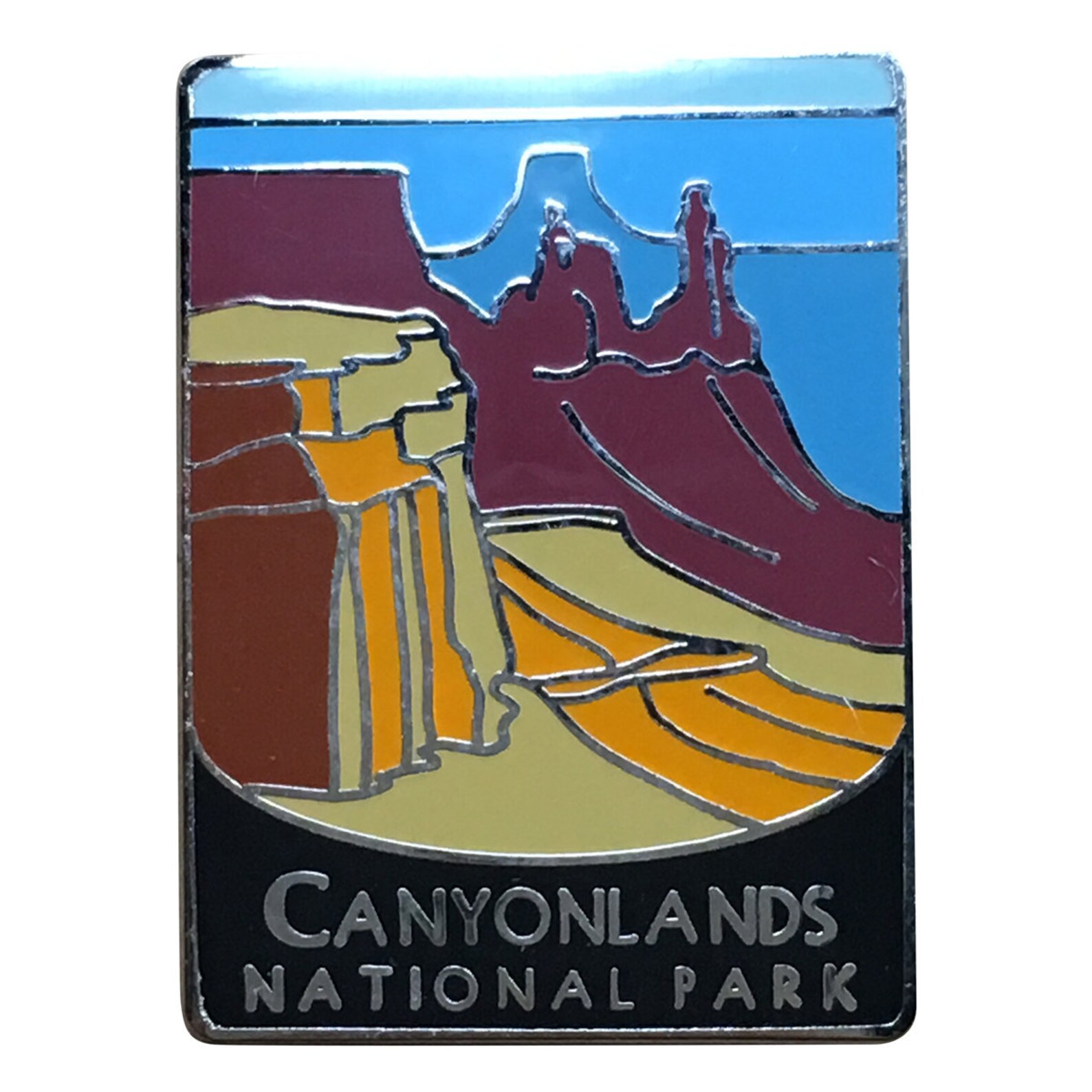 Canyonlands National Park Pin Moab Utah Souvenir Official Etsy