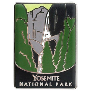 Yosemite National Park Pin - California Souvenir, Official Traveler Series