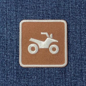 ATV Park Patch: Off Road OHV Badge (2&quot; Iron On)