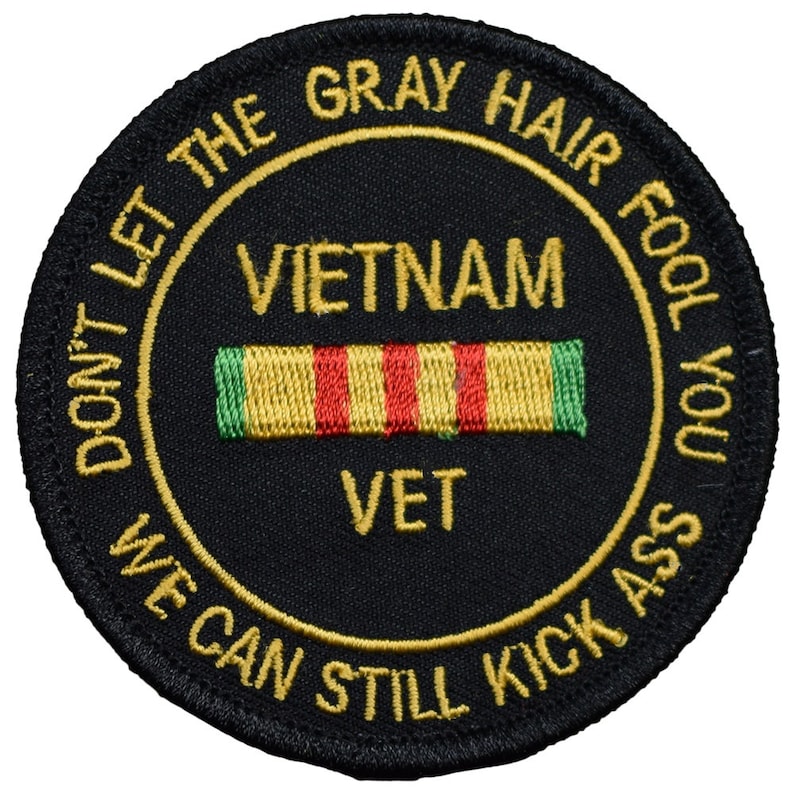 Vietnam Veteran Patch USA United States Military Badge Etsy