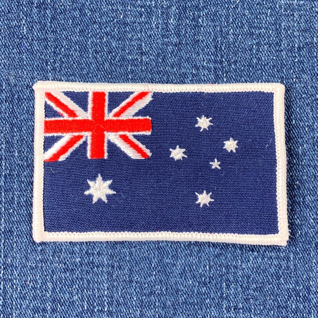 Australia Patch - Australian Flag Badge, Tasmania, Sydney, Perth 3.25 ...