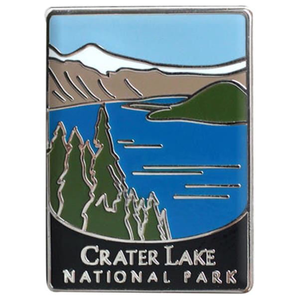 Crater Lake National Park Pin - Oregon Souvenir, Official Traveler Series