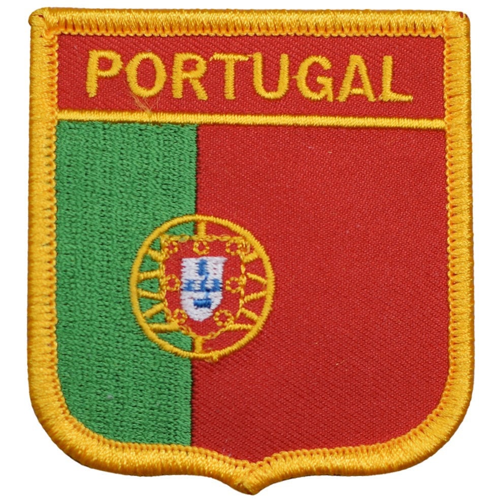1 Paire Portugal Drapeau 3D En Métal Voiture Corps Logo Auto Moto Personnalité Décoration Autocollant Emblème Badge 