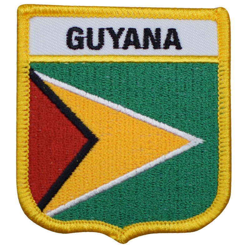 Guyana Max 51% OFF Patch Year-end gift - South America Caribbean Anglophone River Amazon