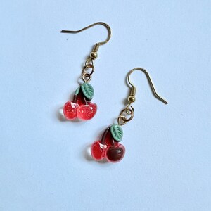 Fruit Dangle Earrings