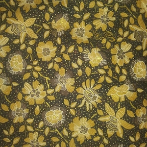 Bali Garden by Kathy Hall for Andover Fabrics black metallic;  100% woven cotton fabric &lt;3