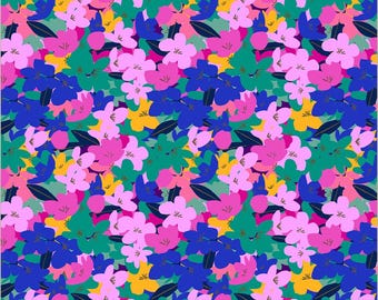 Sisboom in Hot Pink Lucia by Jennifer Paganelli for Windham Fabrics; 100% woven cotton quilting fabric