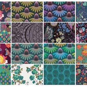 Anna Maria Horner Love Always, AM in Always colorway; 16 piece fat quarter bundle; 100% woven cotton quilting fabric
