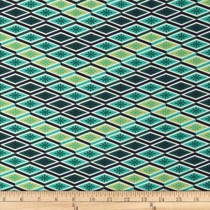 Tula Pink Eden Labyrinth in Sprout 1 FAT QUARTER 100% cotton woven quilt shop quality fabric image 2