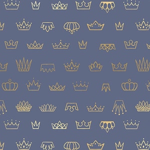 Ruby Star Society in Reign in Denim by Rashida Coleman Hale for Moda; 100% woven cotton quilting fabric