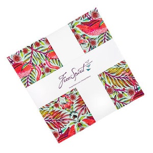 Tula Pink Daydreamer Layer Cake; 42 piece 10&quot;x10&quot; squares; 100% woven cotton quilting fabric