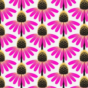 Echinacea in True by Anna Maria Horner Love Always, AM for Free Spirit Fabrics; 100% woven cotton quilting fabric