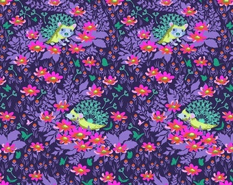 Whos Your Dandy in Glimmer Tula Pink Tiny Beasts for Free Spirit Fabrics PWTP182; 100% woven cotton quilting fabric