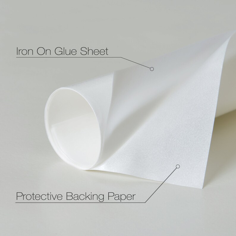 Heat Transfer Glue / Iron On Glue / IronOn Fabric Bonding Etsy