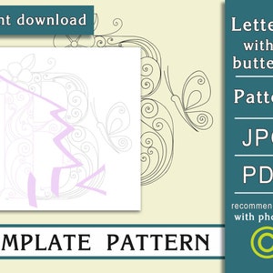 Mariposa B/ Arte en papel quilling/ SOLO Plantilla/ SOLO Patrón/ Recomendaciones generales con video con subtítulos/ Descarga instantánea/ (9/51)