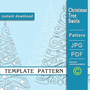 Sapin de Noël/ Illustrations sur papier quilling/ Modèle UNIQUEMENT/ Motif UNIQUEMENT/ Recommandations générales avec une vidéo sous-titrée/Téléchargement instantané/(09/06)