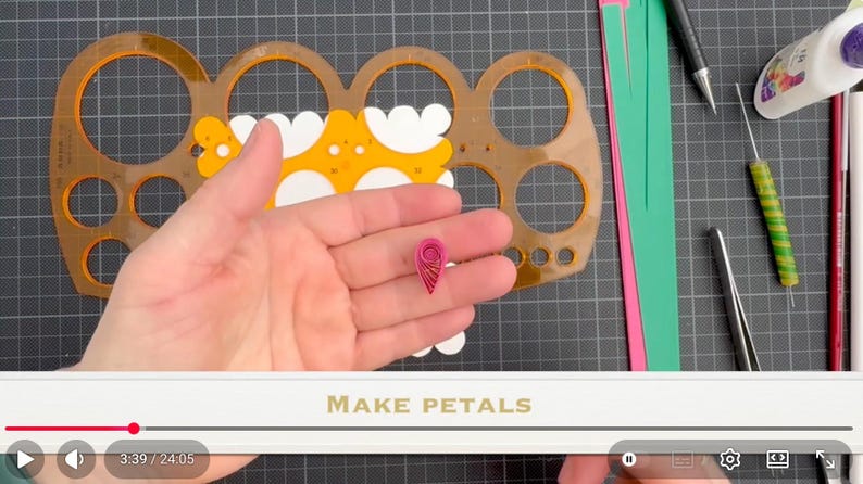 Small Grid Paper.pdf Snowflake (C17) Christmas Quilling Template, Paper Pattern, DIY Holiday ...