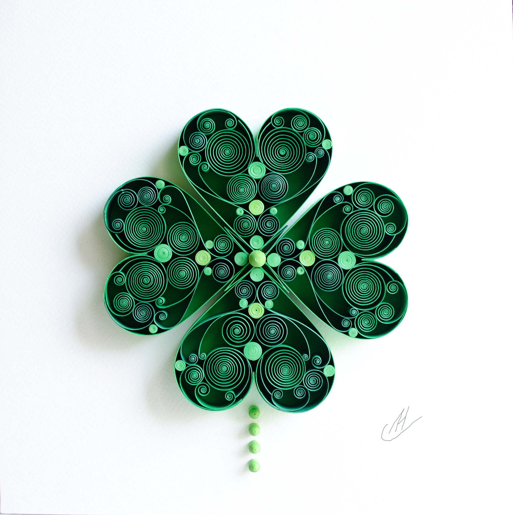 Clover, Good Luck, 4 Leaf Clover, Shamrock, 1st Anniversary