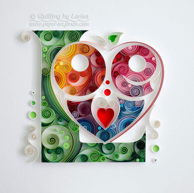 Quilling art Quilling wall art Quilling art Paper quilling Art Etsy