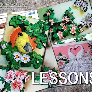 3 Quilling Lessons / PDF / Tutorial / Digital Book