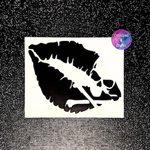 Lips, Skull, Skulls, Death, Kiss Of Death, Lip Decal, Lip Gift, Skull Gift, Gift For Her, Gift, Gifts, Decal, Car Decal, Laptop Decal