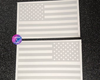 Set of Flags, American Flags, US Flags, USA Flags, USA, Flag Decal, Flag Sticker, Jeep, Jeep Flag, Jeep Decal, Jeep Wrangler, Truck Flag