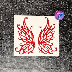 Fairy, Fairy Wings, Fairies, Mystical, Fairy Gift, Fairy Wings Decal, Fairy Wings Sticker, Car Decal, Vinyl Decal, Laptop Decal, Decal, Gift