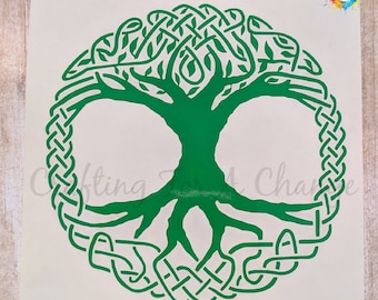 Tree of Life Vinyl Decal, Tree of Life Decal, Tree of Life, Tree Decal, Tree, Car Decal, Vinyl Decal, Vinyl Sticker, Laptop Decal, Decal