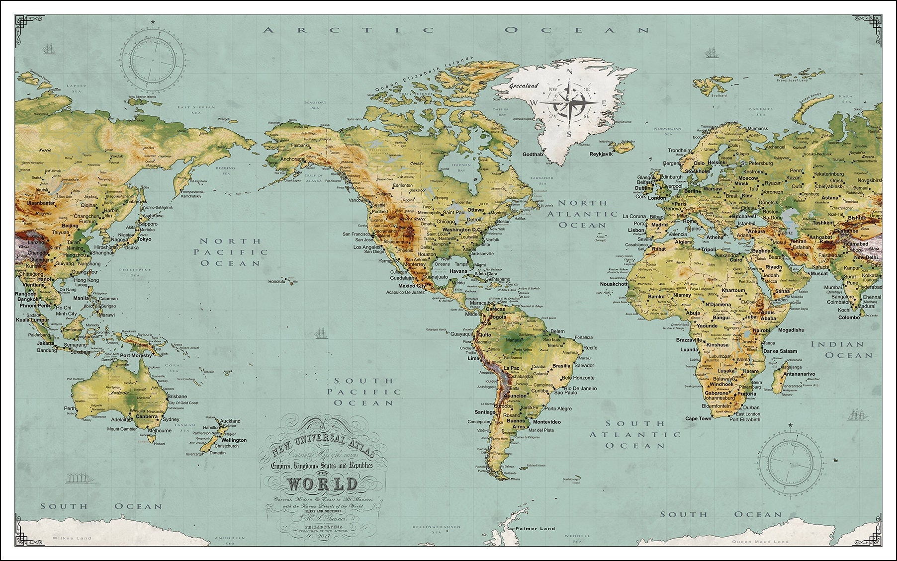 Map of the world