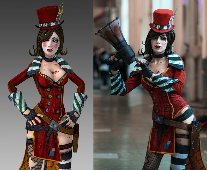 Mad Moxxi Individual Coat Cosplay Pattern Inspired By Etsy