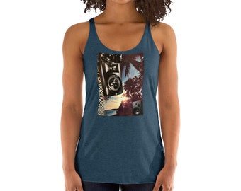 3B Bass Coast Women's Racerback Tank