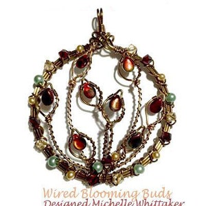 Wired Blooming Buds Pendant Tutorial PDF