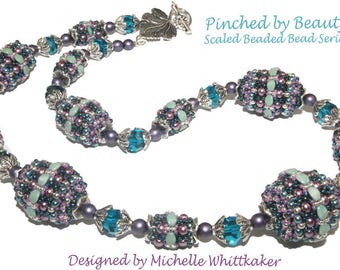 Pinch By Beauty Beaded Bead Series (Great Components) Needlework Tutorial PDF