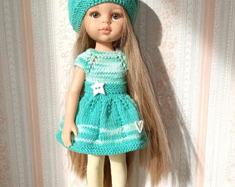 Clothes for 32 to 34 cm Paola Reina dolls, compatible with Les Chéries