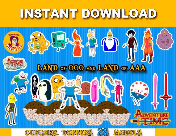 adventure time toppers land