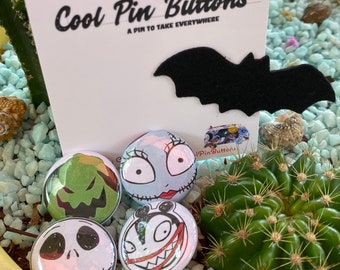 Nightmare before christmas Pin set