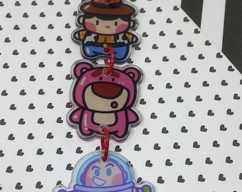 Toystory keychain Lotso Buzz
